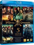 Pirates Of The Caribbean 1-5 (5 Disk)
